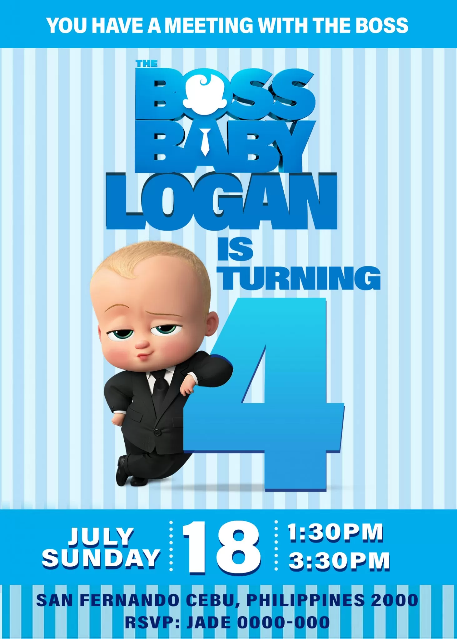 Boss Baby Free PDF Printables