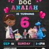 Doc McStuffins Invitation, Birthday Invitation, Birthday Party, Printable 4 x 6 or 5 x 7