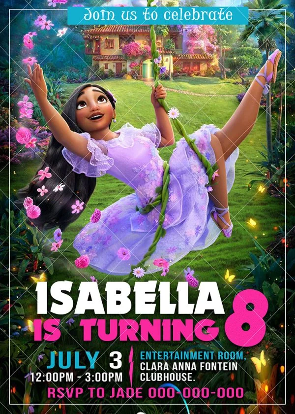 Disney Encanto Isabela Inspired Party