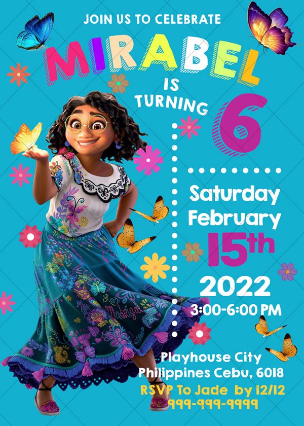 Mirabel Birthday Invitation