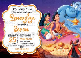 Aladdin Birthday party