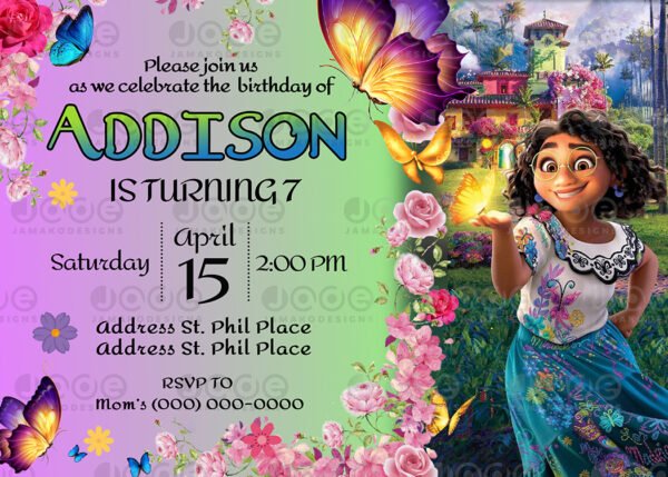 Encanto Birthday Invitation