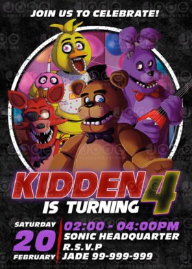 Digital Five Nights at Freddy's printable