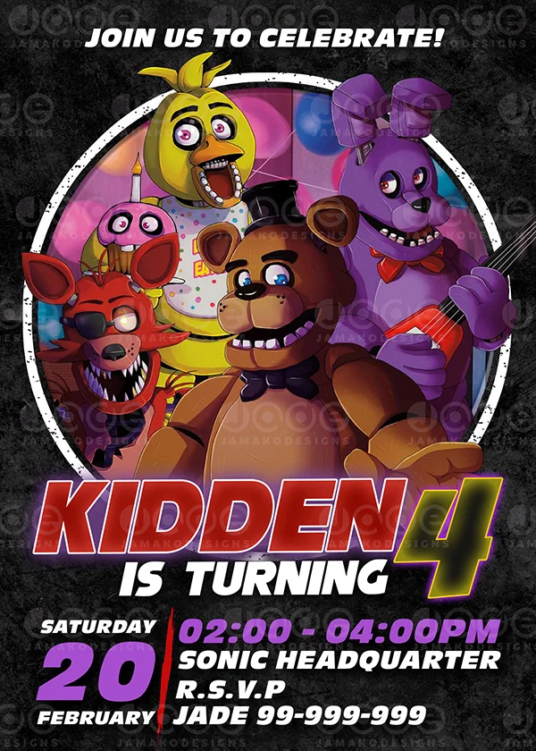 FNAF Birthday Download Five Night's at Freddy's Birthday